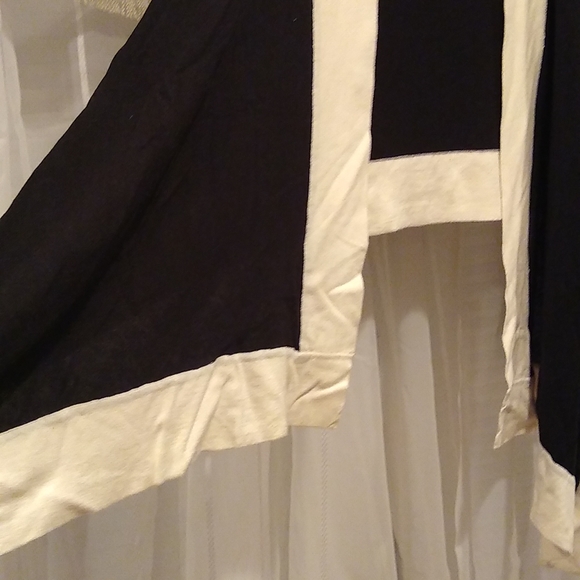 INC sweater wrap, black and white, nwt - Picture 2 of 5